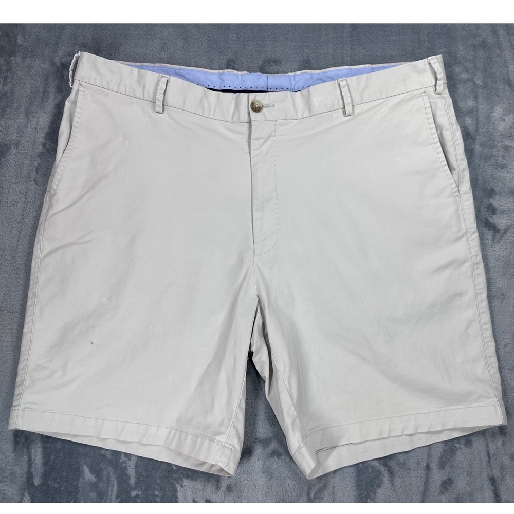 Peter Millar Mens 40 Stone Beige Pima Cotton Golf Shorts‎ 1925 Crest MC0B13